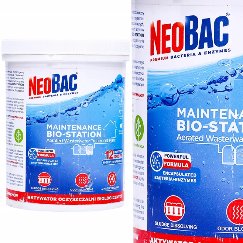 Aktywator/ bakterie do oczyszczalni biologicznych NeoBac Bio-Station 1 kg