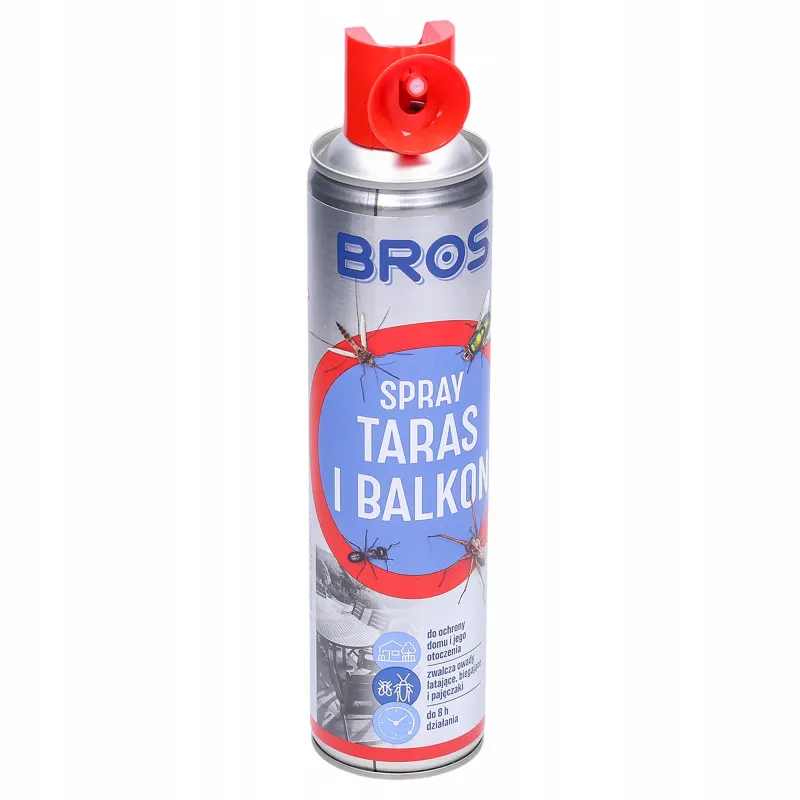 Spray taras i balkon, preparat owadobójczy Bros 350 ml