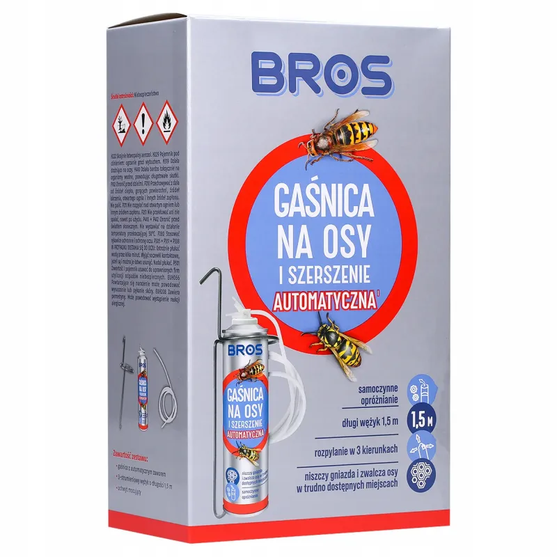 Gaśnica automatyczna do zwalczania os i szerszeni Bros 400 ml