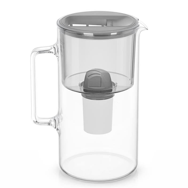 Dzbanek filtrujący szklany Wessper D2 Borosilicate 3 l