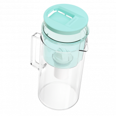 Dzbanek filtrujący szklany Wessper D2 Borosilicate 3 l