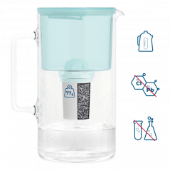 Dzbanek filtrujący szklany Wessper D2 Borosilicate 3 l