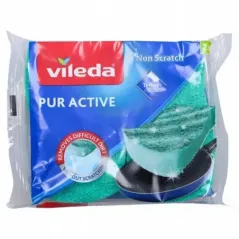 Gąbka czyszcząca Vileda Pure Active - 2 sztuki