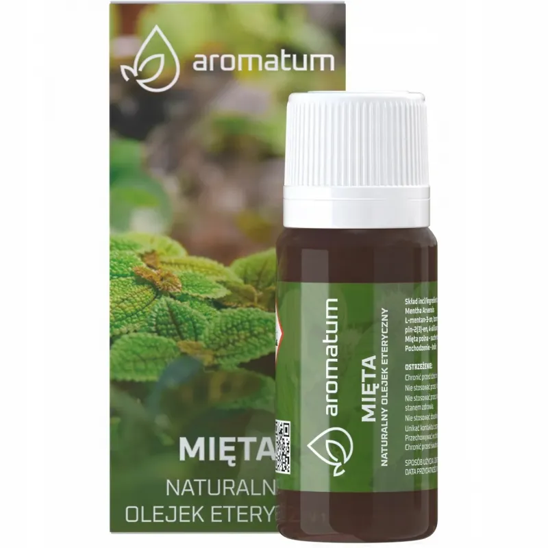 Naturalny olejek eteryczny mięta Aromatum 12 ml