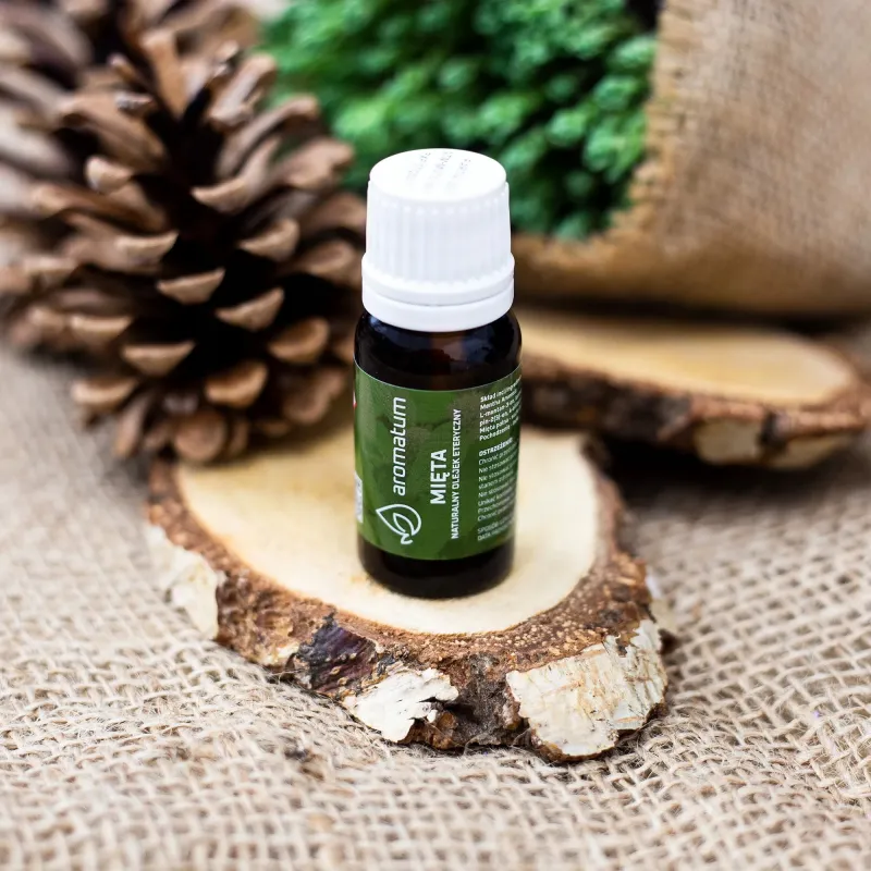 Naturalny olejek eteryczny mięta Aromatum 12 ml