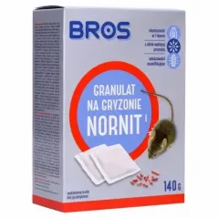 Granulat przeciw gryzoniom Nornit Bros 140g