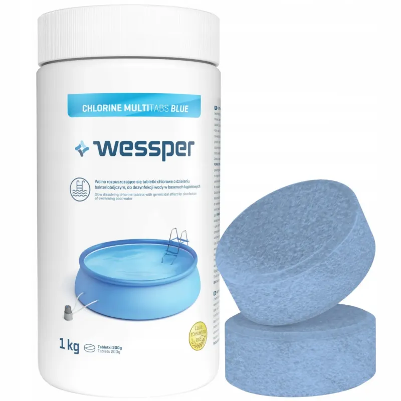 Chlorowe tabletki bakteriobójcze Wessper 1 kg