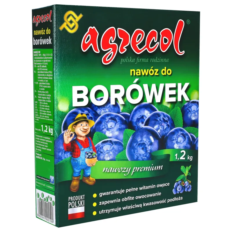 Nawóz do borówek Agrecol 1,2 kg