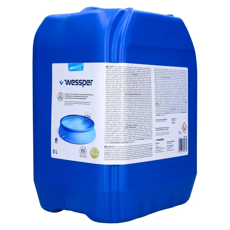 Środek antyglonowy do basenu Wessper Antialgae 5 l