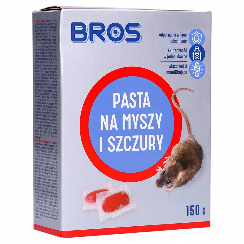 Trutka na myszy i szczury w paście 150g