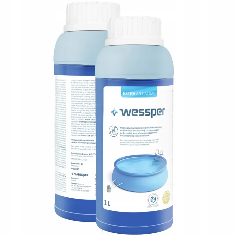 Płyn przeciwko glonom Wessper Extra Antialgae 1 l