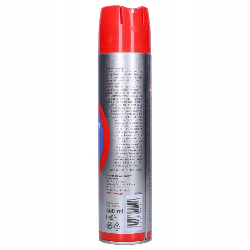 Muchospray na muchy i komary Bros 400 ml