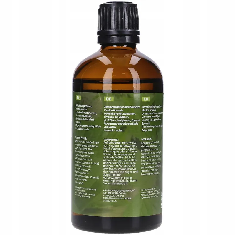 Naturalny olejek eteryczny mięta Aromatum 100 ml