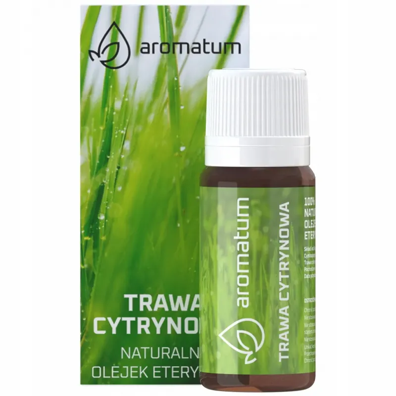 Naturalny olejek eteryczny trawa cytrynowa Aromatum 12 ml