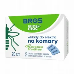 Wkład do elektycznego fumigatora Bros Zielona Moc - 20 sztuk