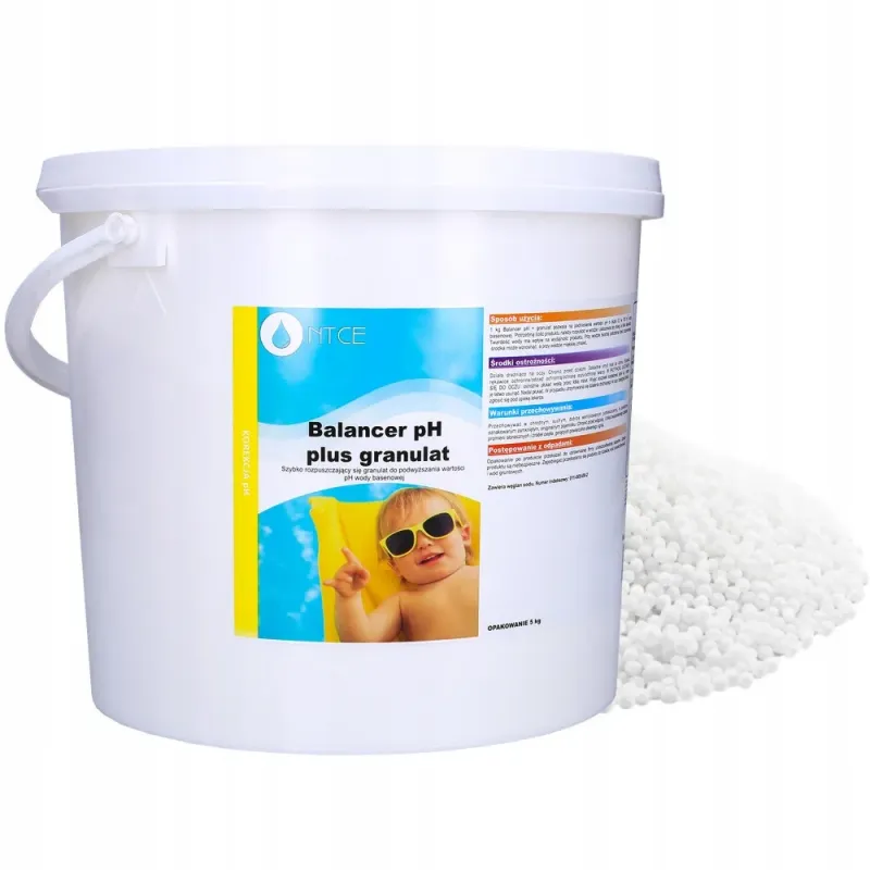 Balancer pH plus - granulat podwyższający wartości pH wody basenowej NTCE 5 kg