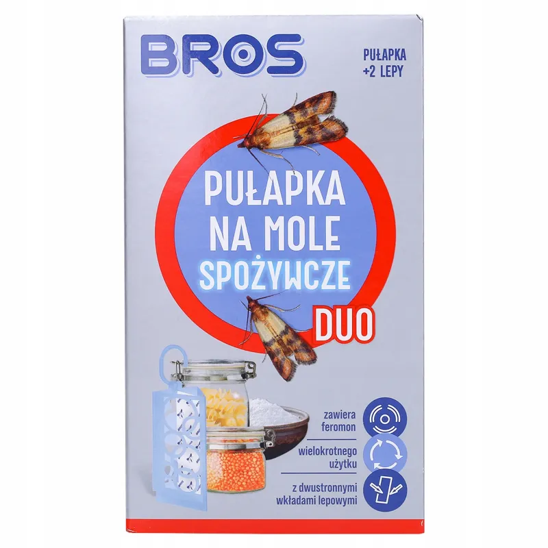 Pułapka na mole żywnościowe Bros Duo