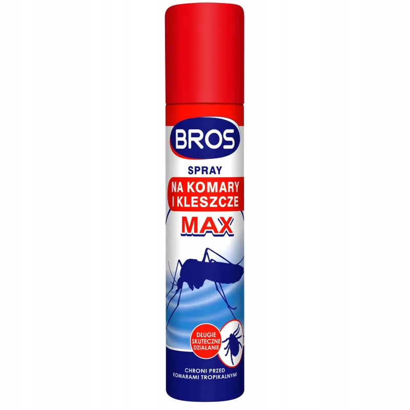 Spray na komary i kleszcze Bros Max 90ml