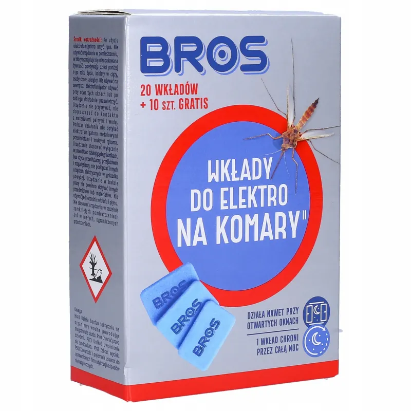 Wkłady Bros do elektycznego fumigatora