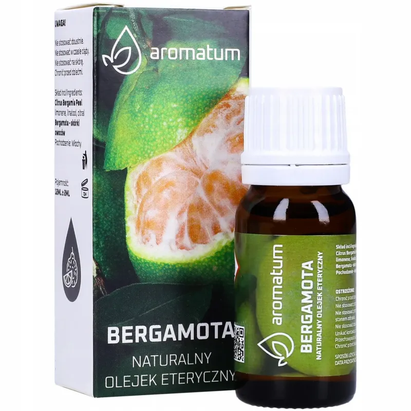 Naturalny olejek eteryczny bergamota Aromatum 7 ml