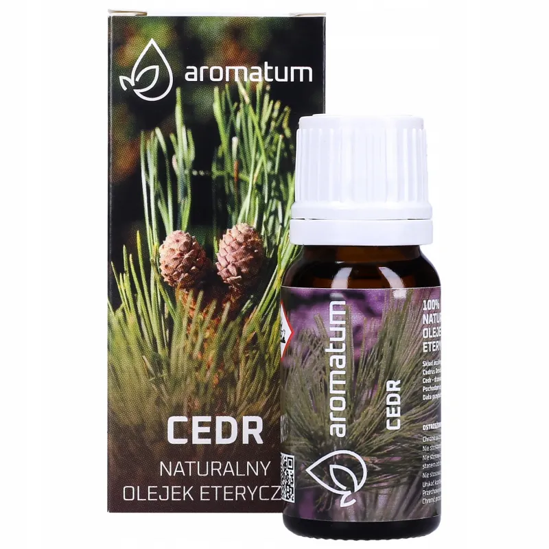 Naturalny olejek eteryczny cedr Aromatum 12 ml