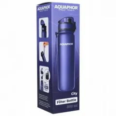  Butelka Aquaphor City 500 ml z filtrem - kolor granatowy