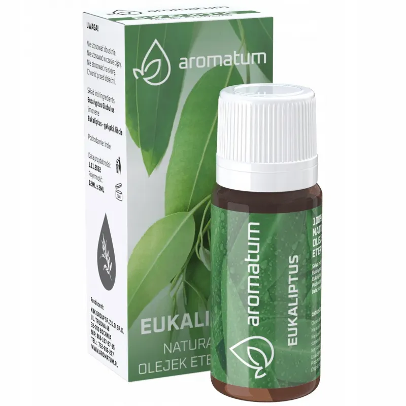 Naturalny olejek eteryczny eukaliptus Aromatum 7 ml