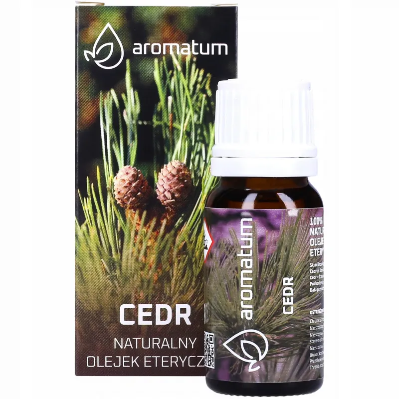 Naturalny olejek o zapachu cedrowym Aromatum 7 ml