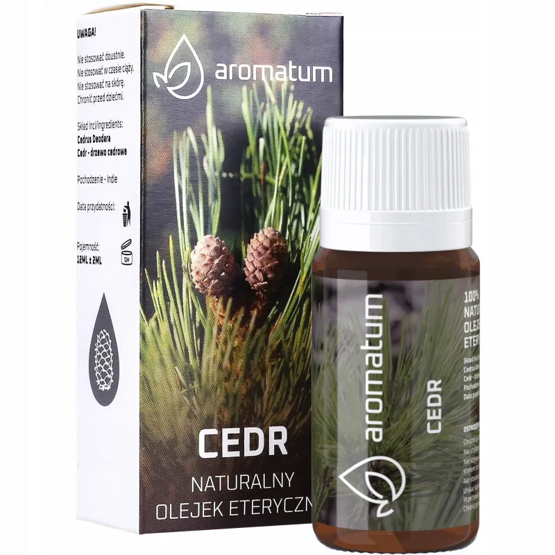 Naturalny olejek eteryczny cedr Aromatum 7 ml