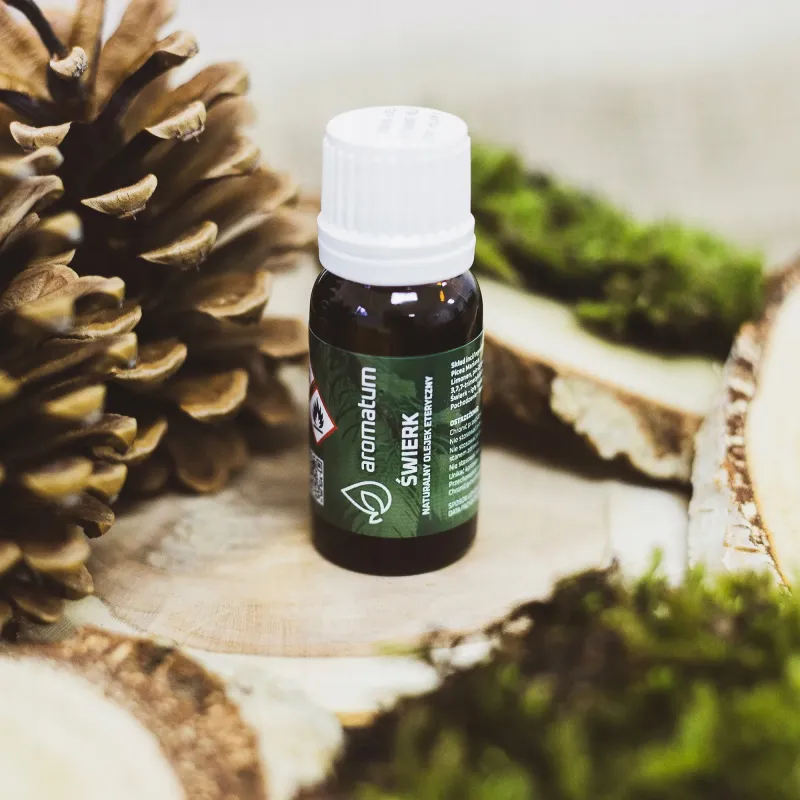 Naturalny olejek eteryczny świerk Aromatum 7 ml