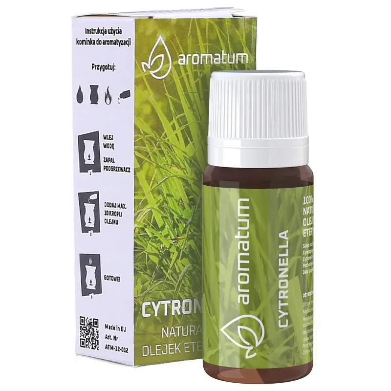 Naturalny olejek eteryczny cytronella Aromatum 7 ml