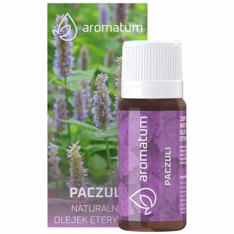 Naturalny olejek eteryczny paczuli Aromatum 12 ml