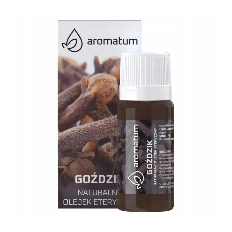 Naturalny olejek eteryczny goździk Aromatum 12 ml