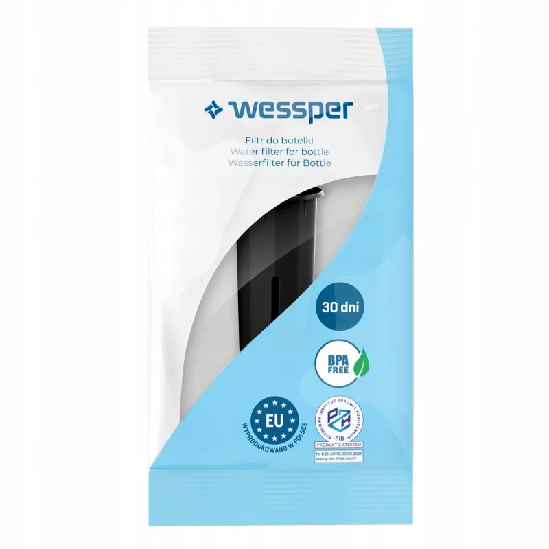 Wessper AquaCap filtr do butelki Dafi czarny (zamiennik)