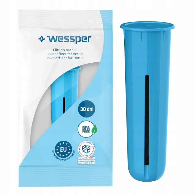 Wessper AquaCap filtr do butelki Dafi niebieski (zamiennik)