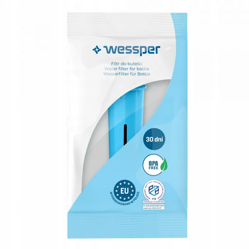 Wessper AquaCap filtr do butelki Dafi niebieski (zamiennik)