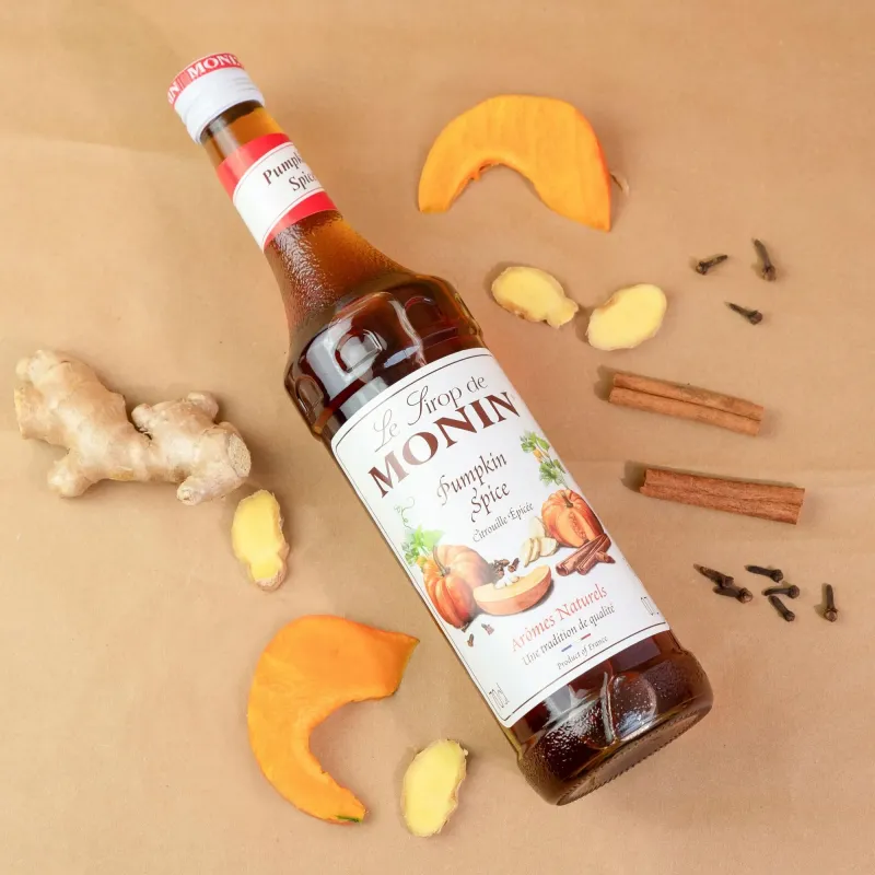 Syrop Monin Pumpkin Spice o smaku korzenno-dyniowym 700 ml