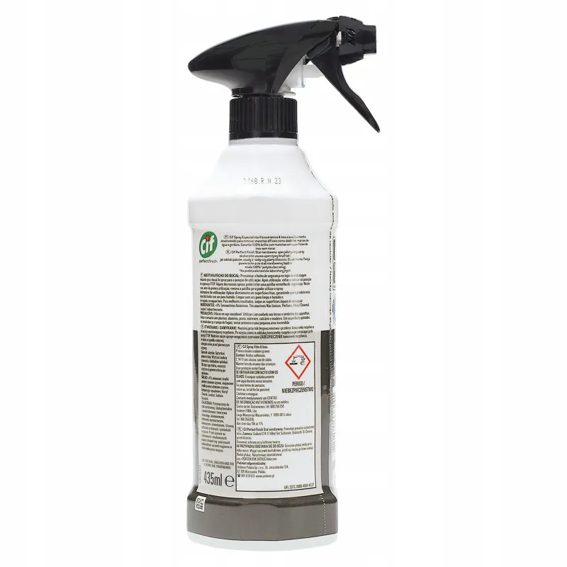 Spray czyszczący do stali nierdzewnej Cif Perfect Finish 435 ml