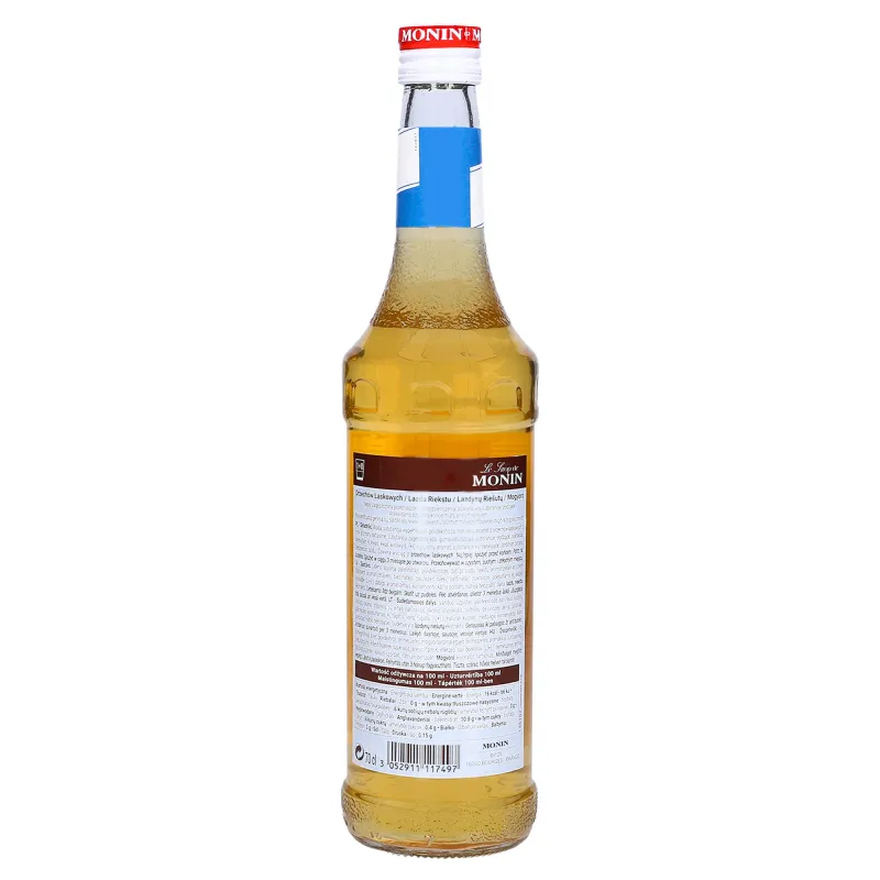 Syrop Monin Hazelnut o smaku orzechów laskowych, bez cukru 700 ml