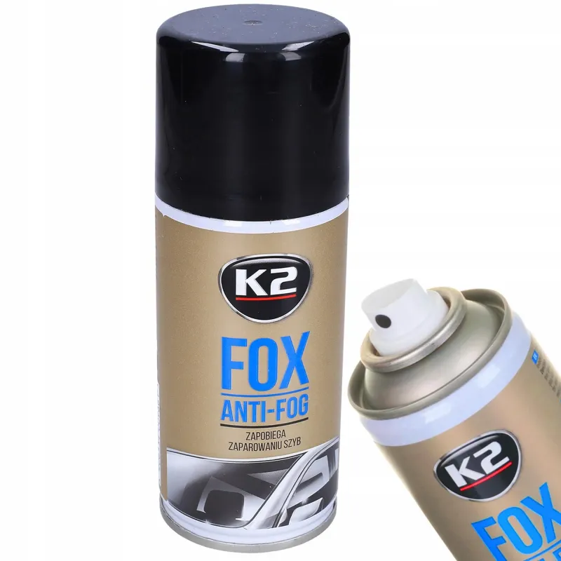 Spray zapobiegający zaparowywaniu szyb K2 FOX 150 ml