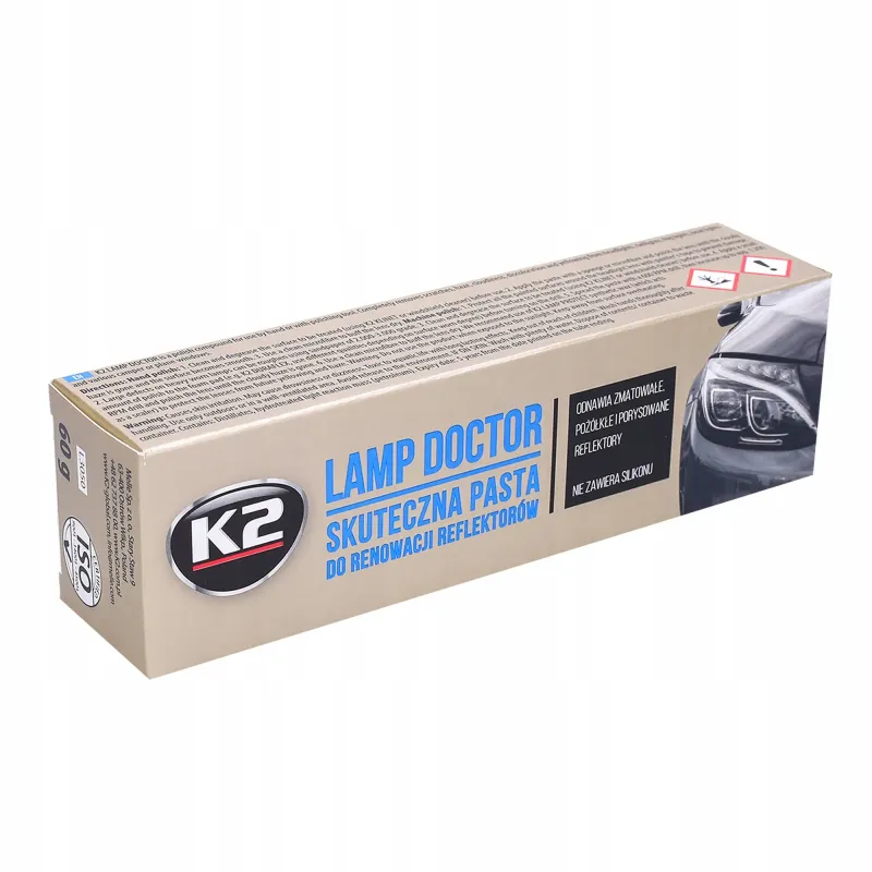 Pasta do renowacji reflektorów K2 Lamp Doctor 60 g