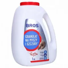  Granulat przeciwko myszom i szczurom Bros 1 kg