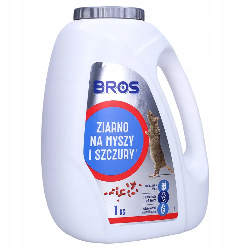 Ziarno na myszy i szczury Bros 1 kg