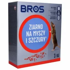  Ziarno na zwalczanie gryzoni Bros 1 kg