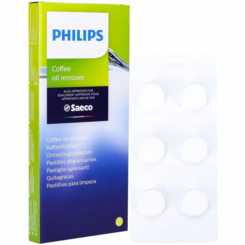 Tabletki do czyszczenia ekspresu Saeco i Philips - 6 sztuk