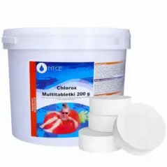  Tabletki chlorowe do dezynfekcji wody w basenie 200g - 5kg