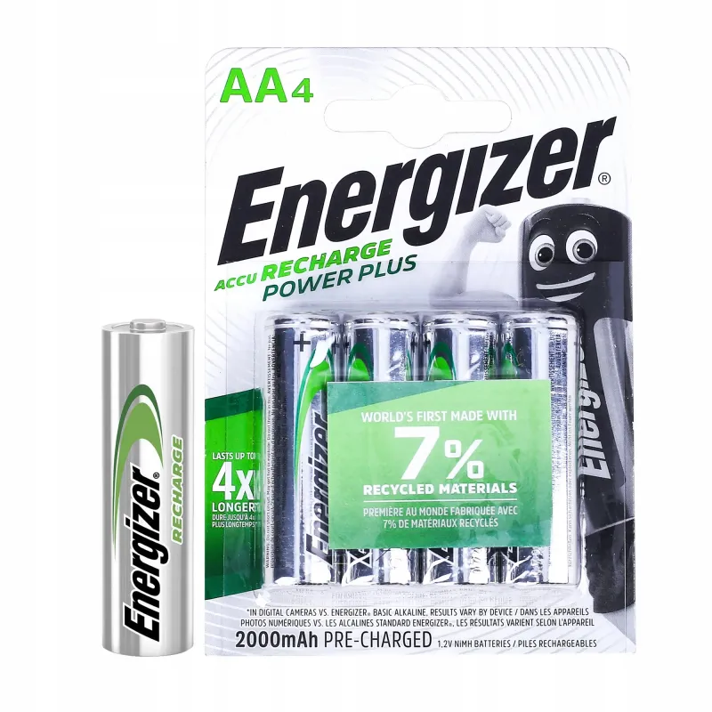 Akumulatorki niklowo - metalowo - wodorkowe Energizer AA (R6) 4 szt.