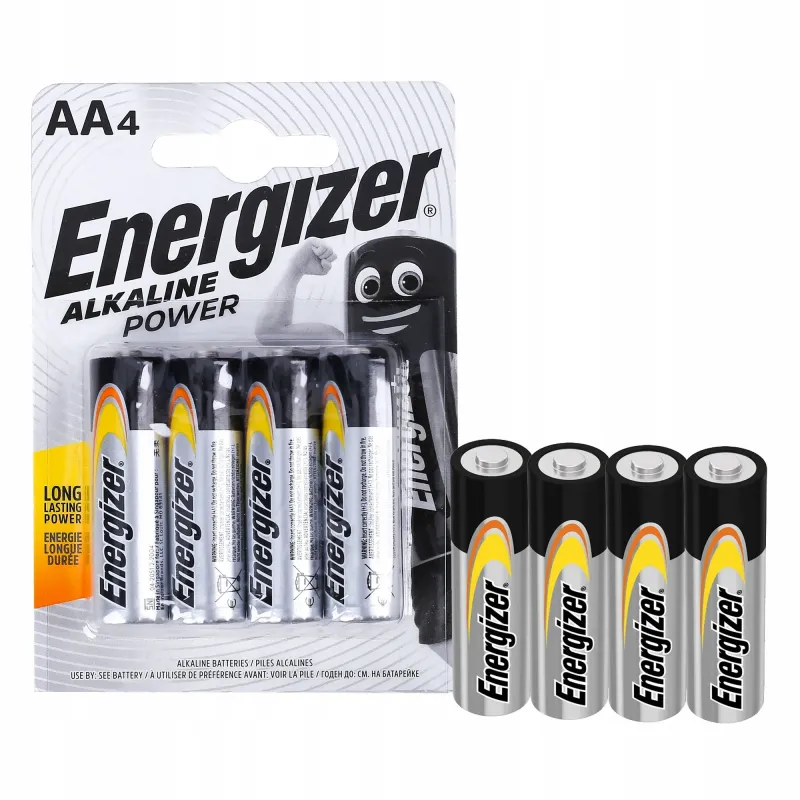 Baterie Energizer Alkaline Power AA R6 - 4 sztuki