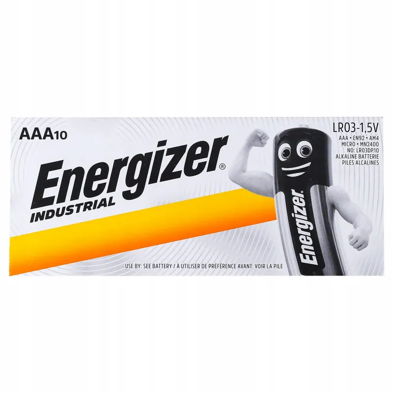 Baterie alkaliczne Energizer AAA (R3) 10 szt.