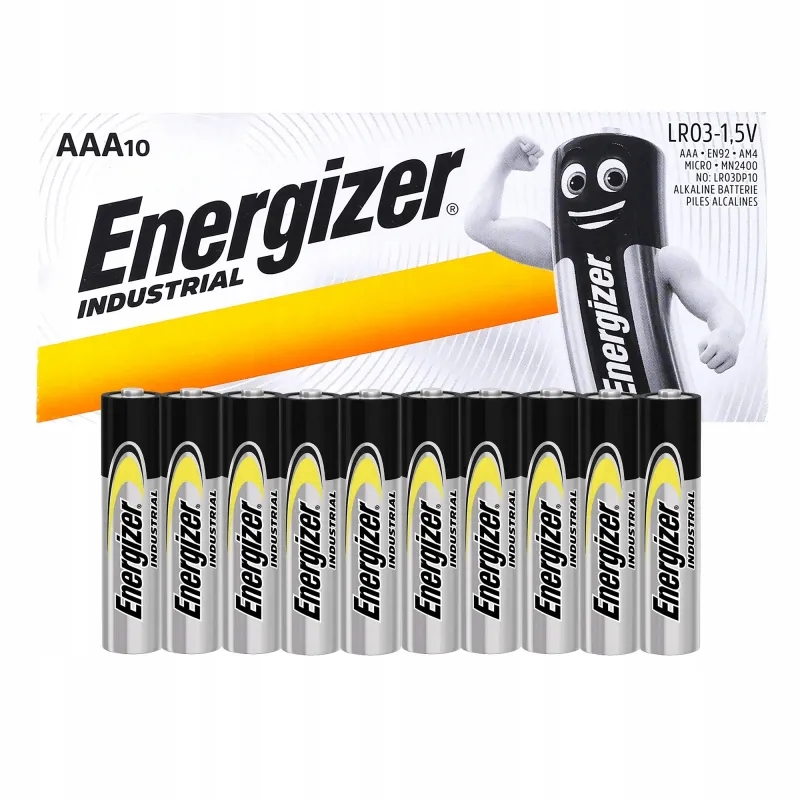 Baterie alkaliczne Energizer AAA (R3) 10 szt.